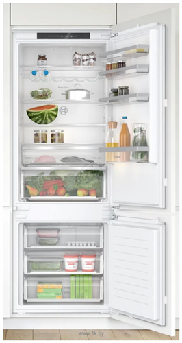 Двухкамерный холодильник встраиваемый Bosch KBN96VFE0 kbn96vfe0 - фото 264614