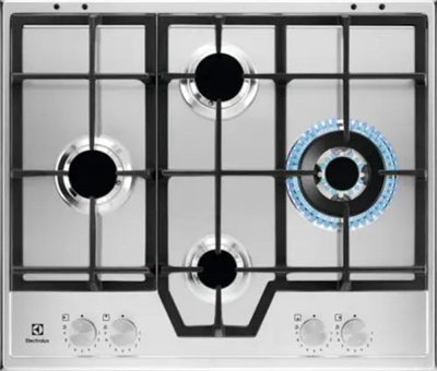 Газовая варочная панель Electrolux KGS64562SX kgs64562sx - фото 264878