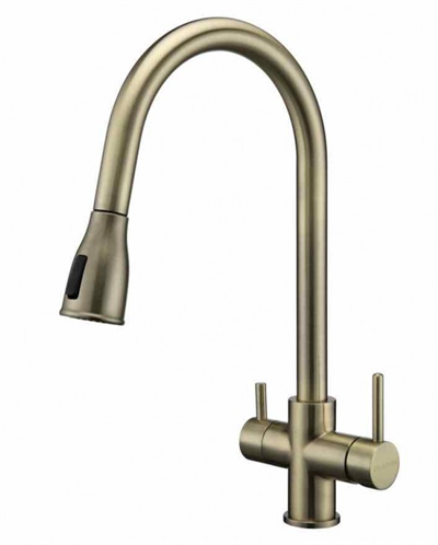 Смеситель для кухни Paulmark LANGE бронза la214212-br - фото 265460