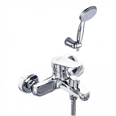 Смеситель Lemark Point LM0314C для ванны и душа с гарнитуром, хром lm0314c - фото 265597