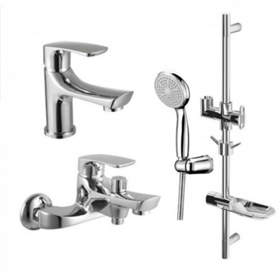 Комплект смесителей Lemark Plus Shape, хром, LM1780C lm1780c - фото 265686