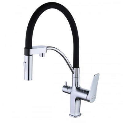 Смеситель Lemark Comfort LM3074C, для кухни с подключением к фильтру с питьевой водой, хром lm3074c - фото 265741