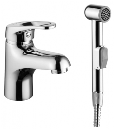 Смеситель Lemark Omega LM3116C для раковины с гигиеническим душем lm3116c - фото 265786