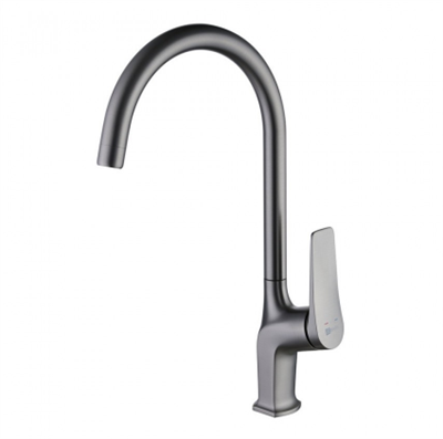 Смеситель Lemark Bronx LM3705GM, для кухни, графит lm3705gm - фото 265861