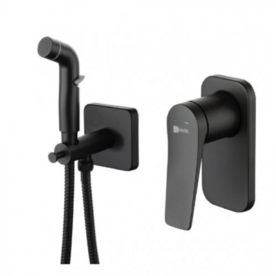 Гигиенический душ Lemark Bronx LM3719BL, со смесителем, черный lm3719bl - фото 265874