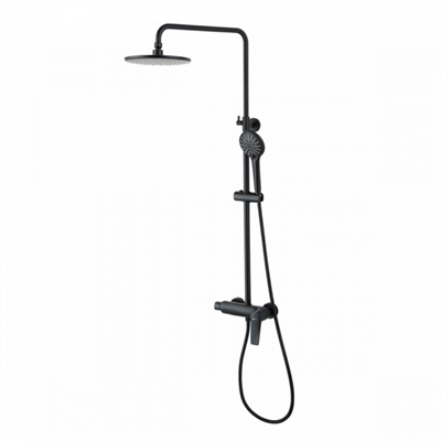 Душевая система Lemark Bronx LM3760BL, черный lm3760bl - фото 265899