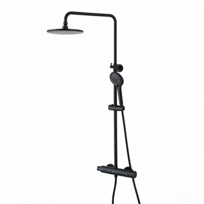 Душевая система Lemark Bronx LM3770BL, термостатическая, черный lm3770bl - фото 265908