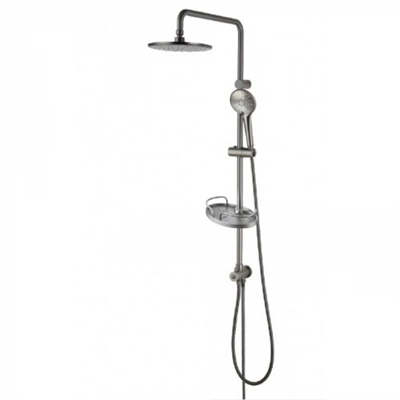 Душевая система Lemark Bronx LM3788GM, без смесителя, графит lm3788gm - фото 265918
