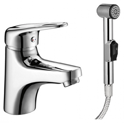 Смеситель Lemark Luna LM4116C для раковины с гигиеническим душем lm4116c - фото 265952