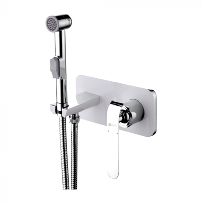 Гигиенический душ Lemark Melange LM4919CW, со смесителем, хром lm4919cw - фото 266085