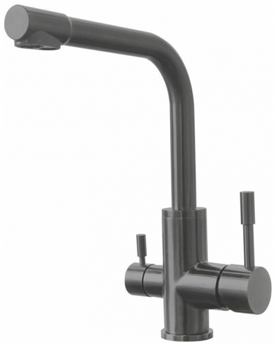Смеситель Lemark Expert LM5061GMN для кухни с подключением к фильтру с питьевой водой, цвет графит lm5061gmn - фото 266096