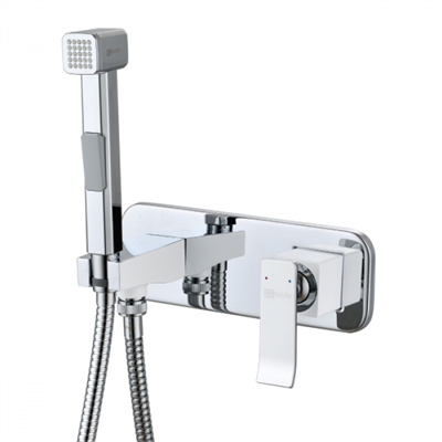 Гигиенический душ Lemark Contest LM5819CW, хром/белый lm5819cw - фото 266141