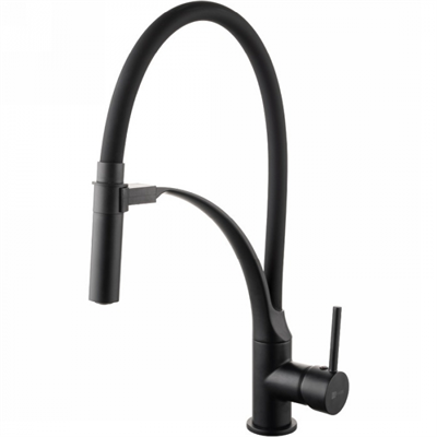 Смеситель Lemark Soul LM6007BL, для кухонной мойки, черный матовый lm6007bl - фото 266168