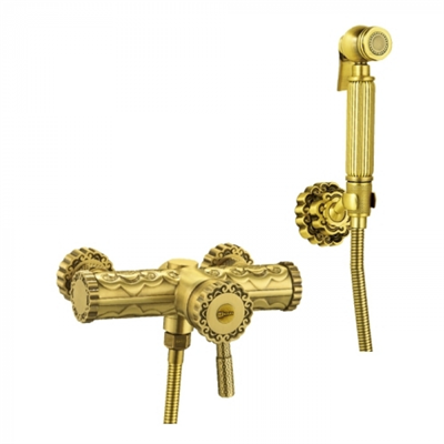 Гигиеническим душ со смесителем Lemark Jasmine LM6618B, бронза lm6618b - фото 266251