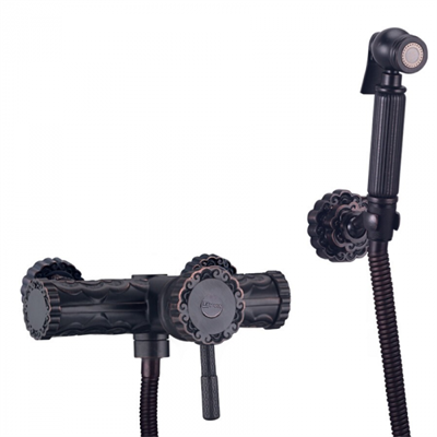 Гигиеническим душ со смесителем Lemark Jasmine LM6618ORB, черная бронза lm6618orb - фото 266253