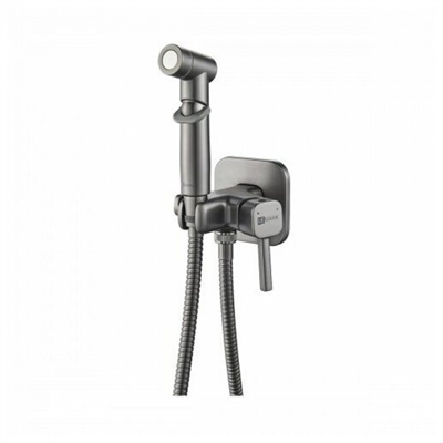 Гигиенический душ Lemark Solo LM7165GM, со смесителем, графит lm7165gm - фото 266310