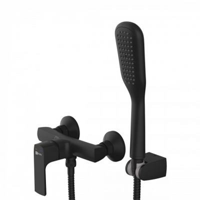 Смеситель Lemark Ursus LM7203BL для душа, цвет черный lm7203bl - фото 266317
