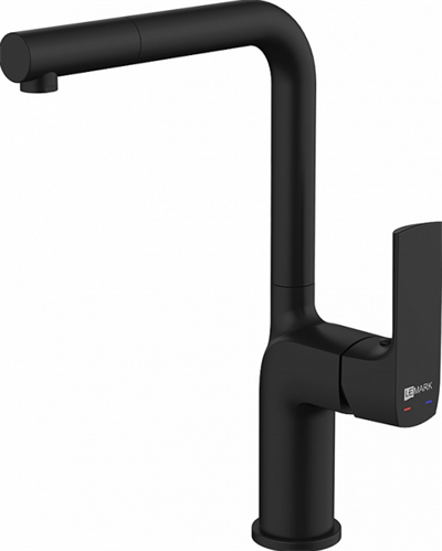 Смеситель Lemark Ursus LM7205BL для кухонной мойки, цвет черный lm7205bl - фото 266318