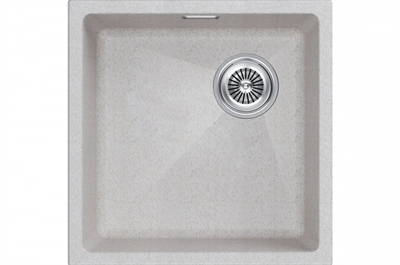 Paulmark LUMI 45UNI-SKEW, мойка, гранит, бежевый lu45sk-be - фото 266543