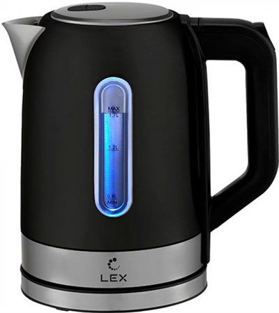 Чайник электрический Lex LX 30018-2 черный lx30018-2 - фото 266634