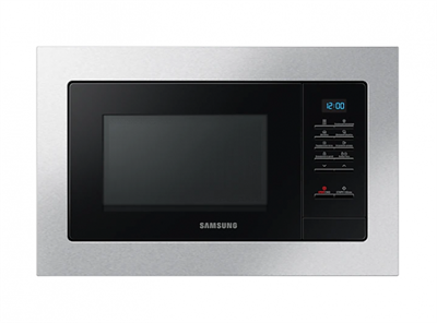 Микроволновая печь встраиваемая Samsung MS20A7013AT/BW, нержавеющая сталь/черный ms20a7013at/bw - фото 267427
