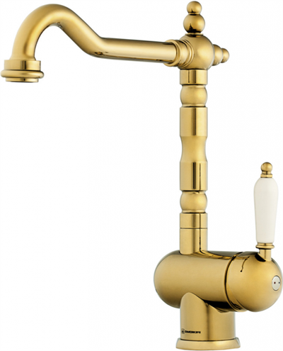 Смеситель для мойки Omoikiri Kyoto-G золото OKY-G-35 oky-g-35