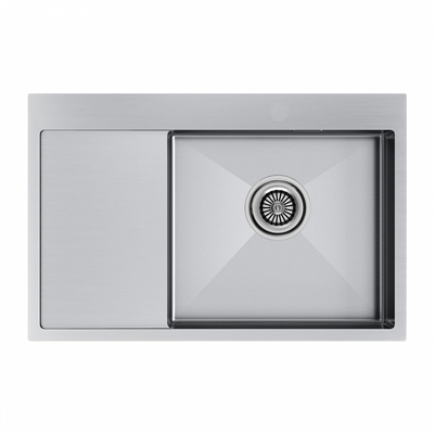 Кухонная мойка Paulmark Atlan PM217851-BSR брашированная нержавеющая сталь pm217851-bsr - фото 268408