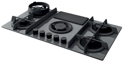 Газовая поверхность с встроенной вытяжкой ELICA NIKOLATESLA FLAME EVO GR/A/88 prf0196343 - фото 269504