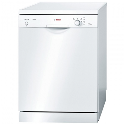 Посудомоечная машина Bosch Serie 2 SMS24AW02E,  полноразмерная, напольная, 60см, загрузка 12 комплектов, белая sms24aw02e - фото 271671