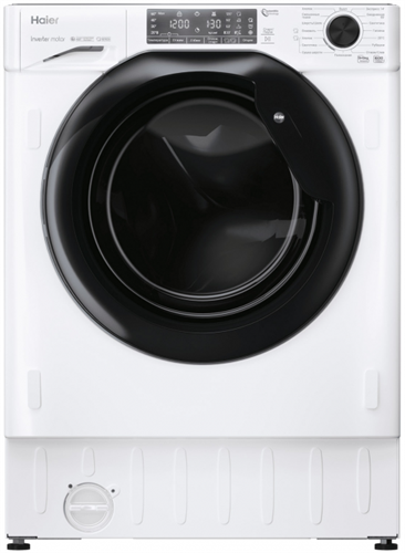 Встраиваемая стиральная машина Haier HWDQ90B416FWB-RU td0041153ru - фото 272609