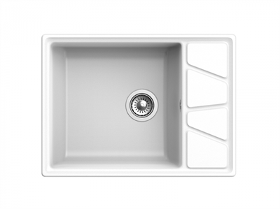 GranFest VERTEX GF-V-680L, мойка, мрамор, иней v-680l иней - фото 273733