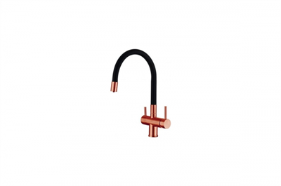 Emar ЕС-3015 PVD Dark, смеситель, черный ес-3015 pvd dark - фото 274870
