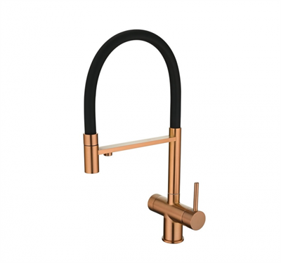 Emar ЕС-7024 PVD Coppery, смеситель, медь ес-7024 pvd coppery - фото 274872