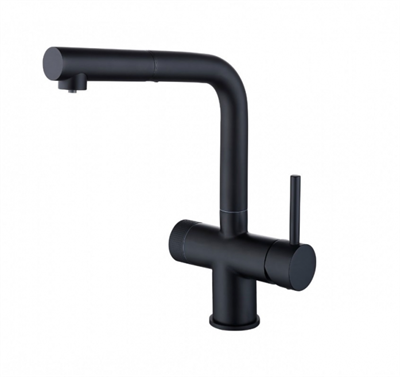 Emar ЕС-7026 Black, смеситель, черный ес-7026 black - фото 274876
