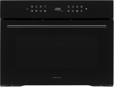 Встраиваемый электрический духовой шкаф Krona Onyx 45H BL/BL ка-00005737 - фото 275210