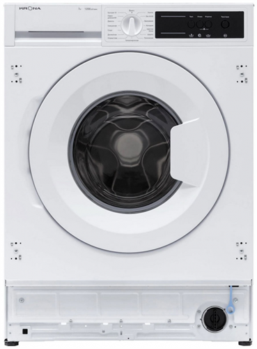 Встраиваемая стиральная машина Krona Zimmer 1200 7K white ка-00005781 - фото 275230