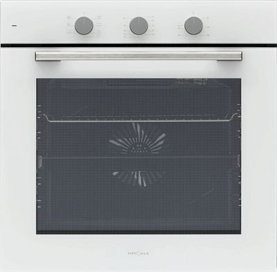 Встраиваемый электрический духовой шкаф Krona Alpha 60 WH ка-00008301 - фото 275277