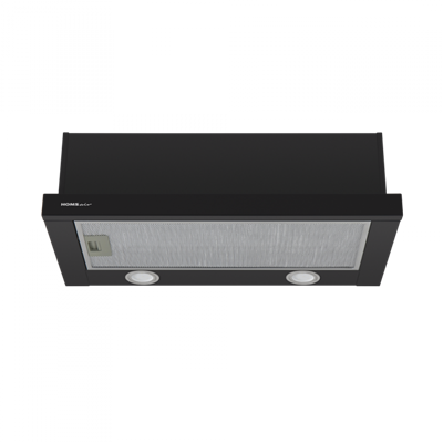 Встраиваемая вытяжка HOMSair FLAT 60 Glass черный ка-00015711 - фото 276293