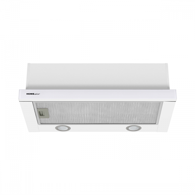 Встраиваемая вытяжка HOMSair FLAT 60 Glass белый ка-00015712 - фото 276294
