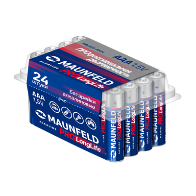 Батарейки Maunfeld MBLR03-BX24 ка-00020896 - фото 277219