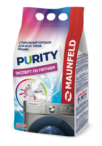 Стиральный порошок Maunfeld Purity Эксперт по пятнам Automat 2,4кг (MWP2400BM) ка-00022308 - фото 277503