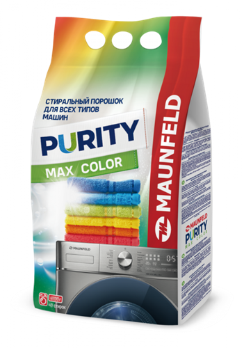 Стиральный порошок Maunfeld Purity Max Color Automat 9кг (MWP9000CA) ка-00022318 - фото 277509
