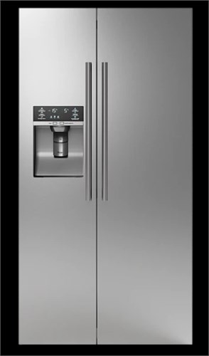 Отдельностоящий холодильник Side-by-Side ILVE RT 9020 SBS/BK глянцевый черный (сатин.сталь) мс-00010682 - фото 277985
