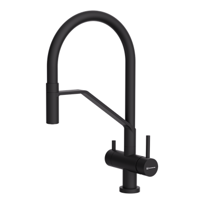 Смеситель из металла Omoikiri Akeno-GB-BL, смеситель, графит 4994547