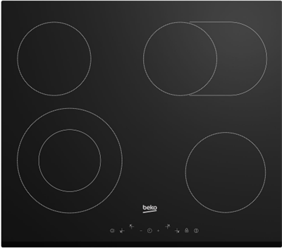 Стеклокерамическая поверхность Beko BHC6440KBEB 7756788357