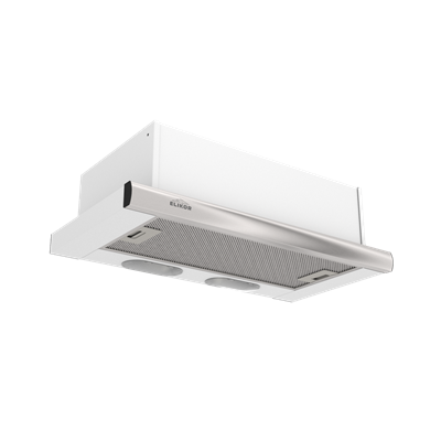 Встраиваемая вытяжка Elikor Интегра 60П-400-В2Л, управление кнопочное, белый [840854] 840854