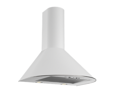 Каминная вытяжка Elikor Эпсилон 60П-430-П3Л белый/серебро 841534