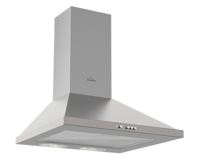Каминная вытяжка Elikor Оптима 50Н-400-К3Л нержавеющая сталь 894762