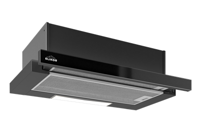 Встраиваемая вытяжка Elikor Интегра GLASS 60П-400-В2Л черный/стекло черное 954865