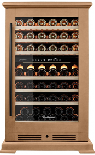Отдельностоящий винный шкаф Meyvel MV77PRO-KBT2 (Натуральный бук) 980227